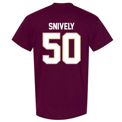 Boston College - NCAA Football : Owen Snively - Classic Shersey T-Shirt-1