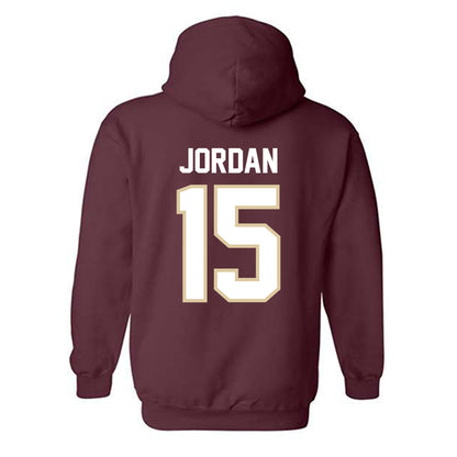 Boston College - NCAA Football : Chandler Jordan - Classic Shersey Hooded Sweatshirt-1