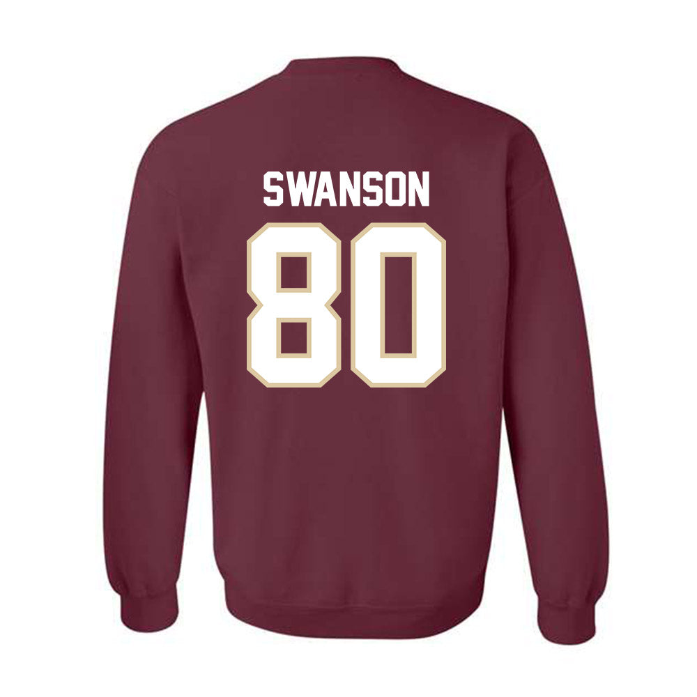 Boston College - NCAA Football : Reed Swanson - Classic Shersey Crewneck Sweatshirt-1