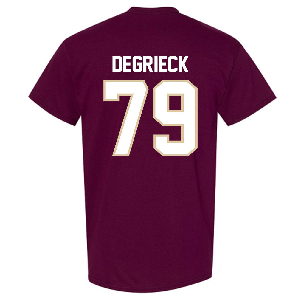 Boston College - NCAA Football : Alex Degrieck - Classic Shersey T-Shirt-1