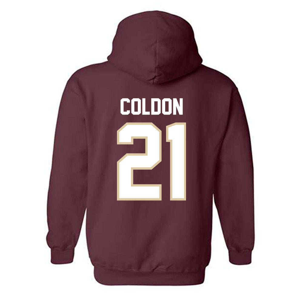 Boston College - NCAA Football : Charleston Coldon - Classic Shersey Hooded Sweatshirt-1