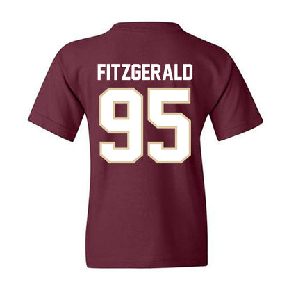 Boston College - NCAA Football : Mac Fitzgerald - Classic Shersey Youth T-Shirt-1