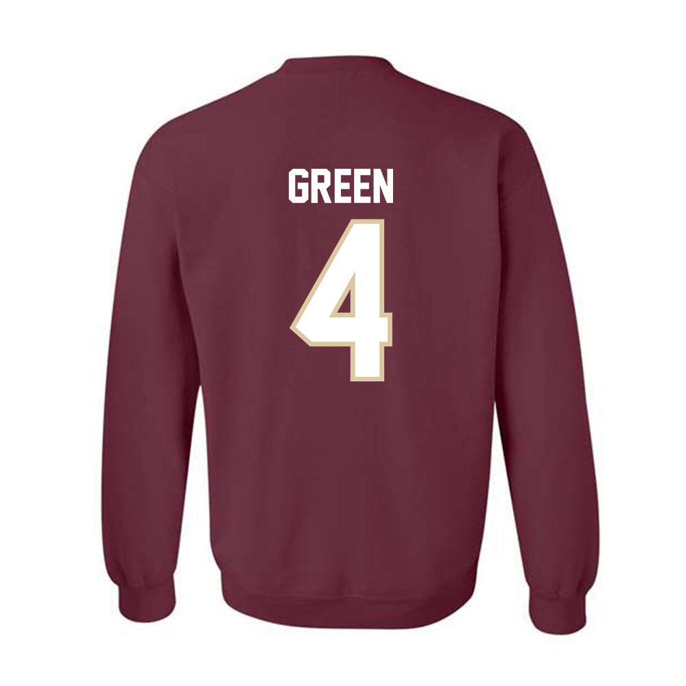Boston College - NCAA Football : Javarius Green - Classic Shersey Crewneck Sweatshirt-1