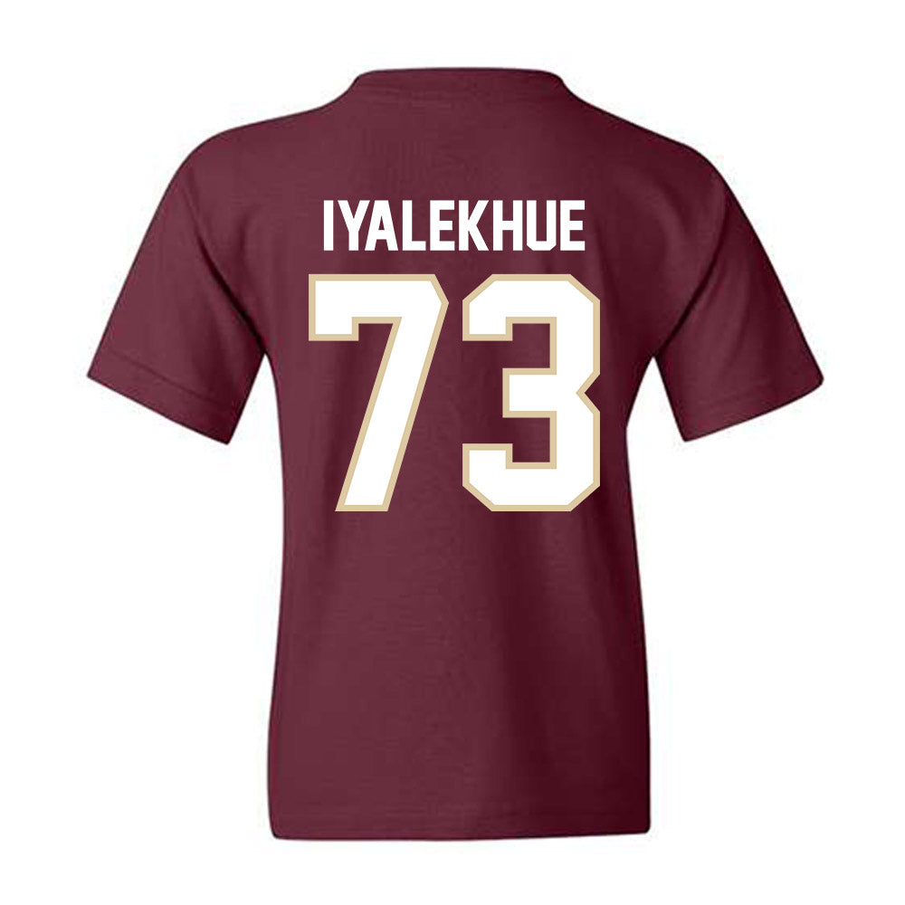 Boston College - NCAA Football : Lawrence Iyalekhue - Classic Shersey Youth T-Shirt-1