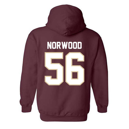Boston College - NCAA Football : Jani Norwood - Classic Shersey Hooded Sweatshirt-1