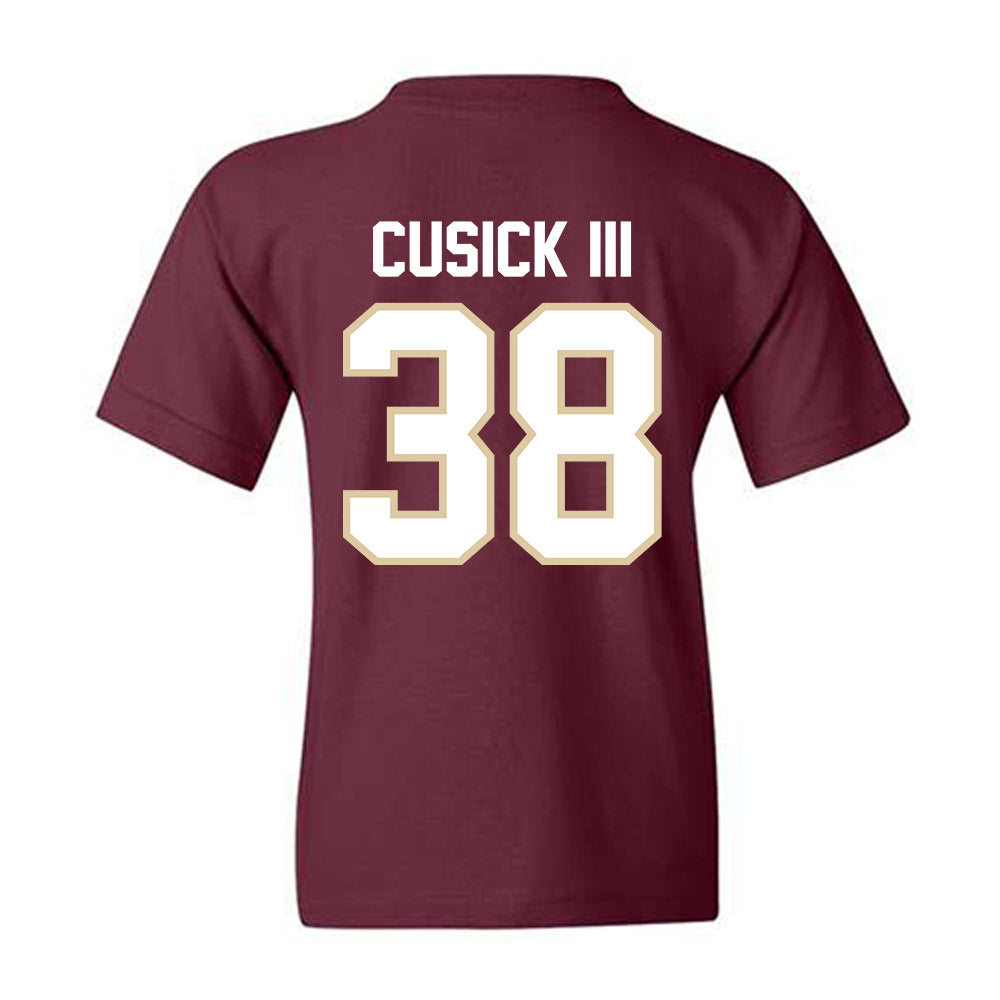 Boston College - NCAA Football : Tommy Cusick III - Classic Shersey Youth T-Shirt-1