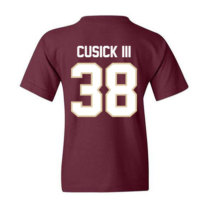 Boston College - NCAA Football : Tommy Cusick III - Classic Shersey Youth T-Shirt-1