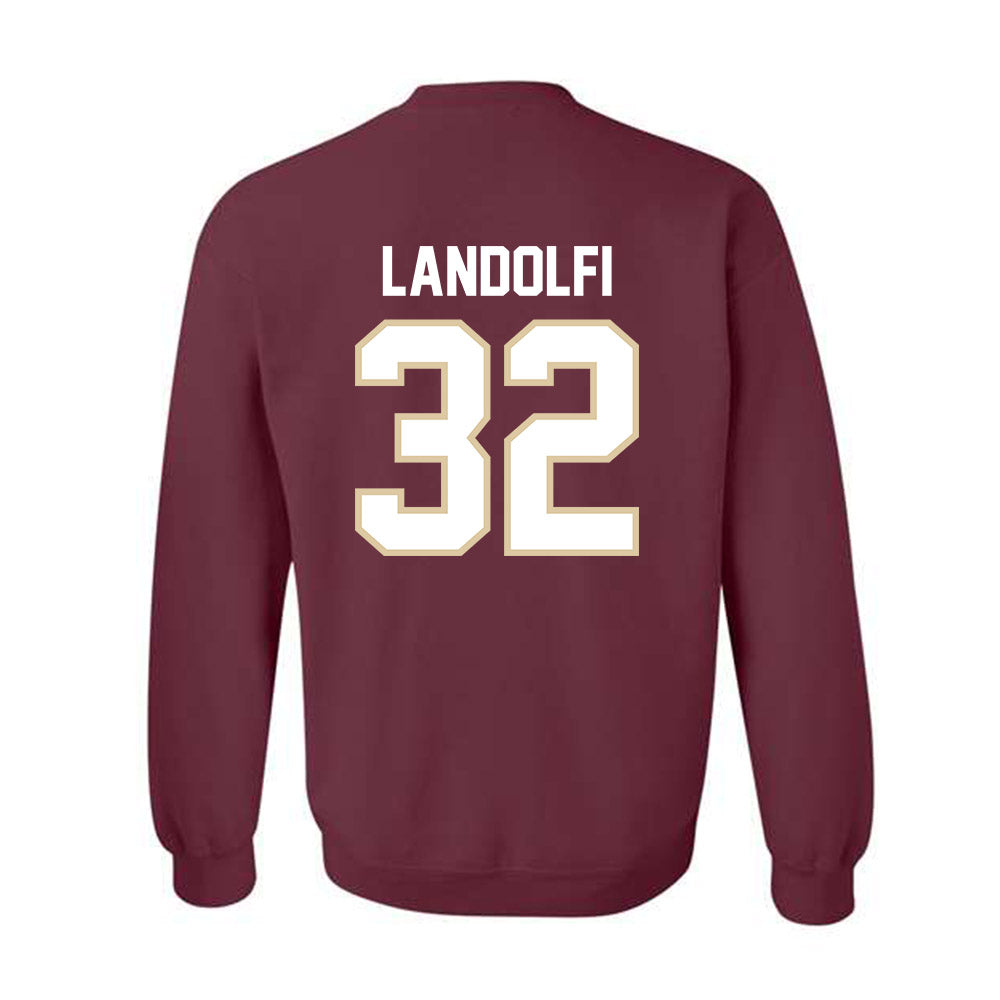 Boston College - NCAA Football : Michael Landolfi - Classic Shersey Crewneck Sweatshirt-1