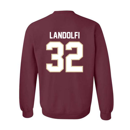 Boston College - NCAA Football : Michael Landolfi - Classic Shersey Crewneck Sweatshirt-1