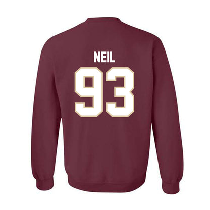 Boston College - NCAA Football : Gavin Neil - Classic Shersey Crewneck Sweatshirt-1
