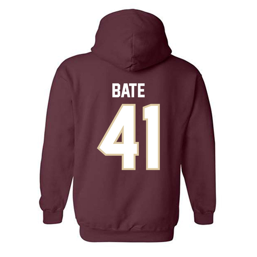 Boston College - NCAA Football : Favor Bate - Classic Shersey Hooded Sweatshirt-1
