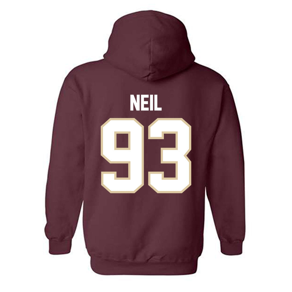 Boston College - NCAA Football : Gavin Neil - Classic Shersey Hooded Sweatshirt-1