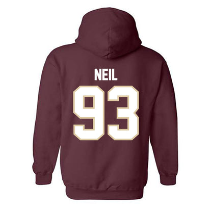 Boston College - NCAA Football : Gavin Neil - Classic Shersey Hooded Sweatshirt-1