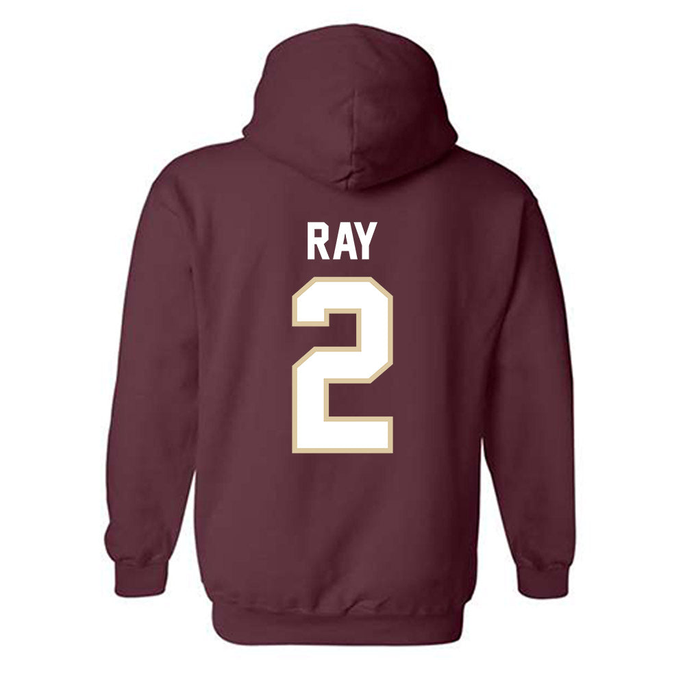 Boston College - NCAA Football : Nolan Ray - Classic Shersey Hooded Sweatshirt-1