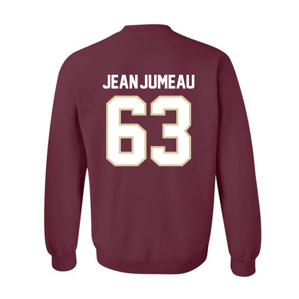 Boston College - NCAA Football : Veguer Jean-Jumeau - Classic Shersey Crewneck Sweatshirt-1