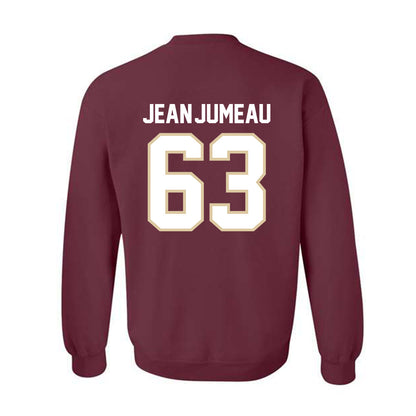 Boston College - NCAA Football : Veguer Jean-Jumeau - Classic Shersey Crewneck Sweatshirt-1