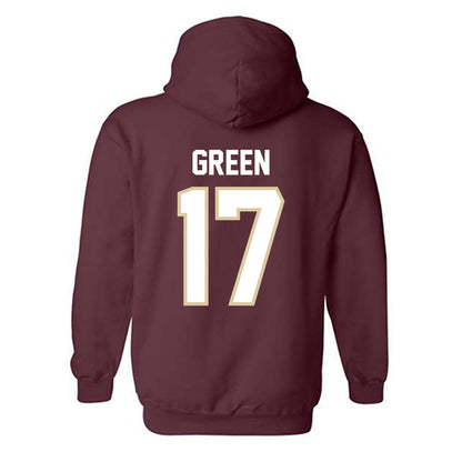 Boston College - NCAA Football : Dajon Green - Classic Shersey Hooded Sweatshirt-1