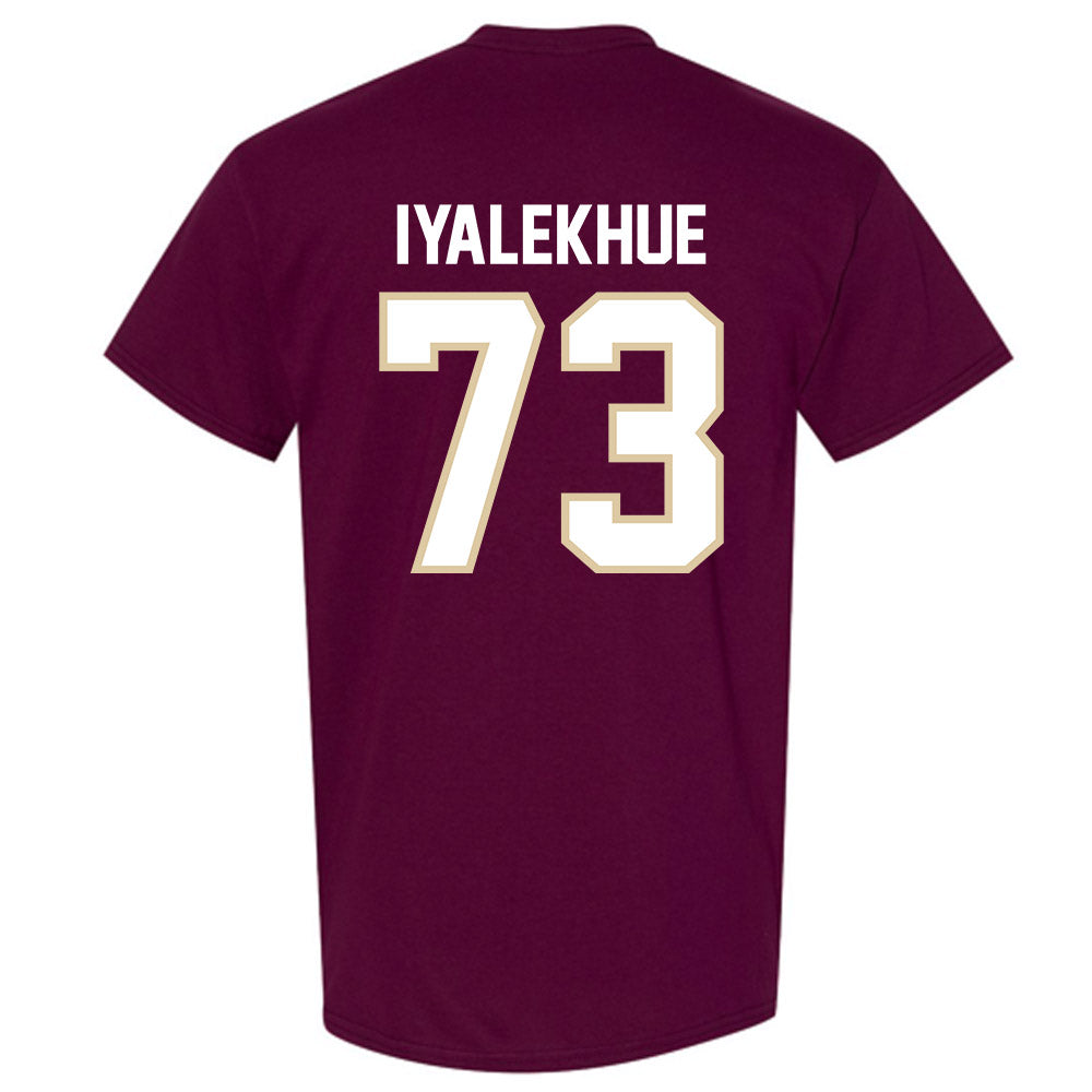 Boston College - NCAA Football : Lawrence Iyalekhue - Classic Shersey T-Shirt-1