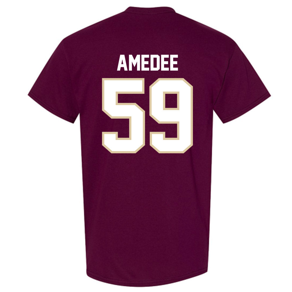 Boston College - NCAA Football : Micah Amedee - Classic Shersey T-Shirt-1