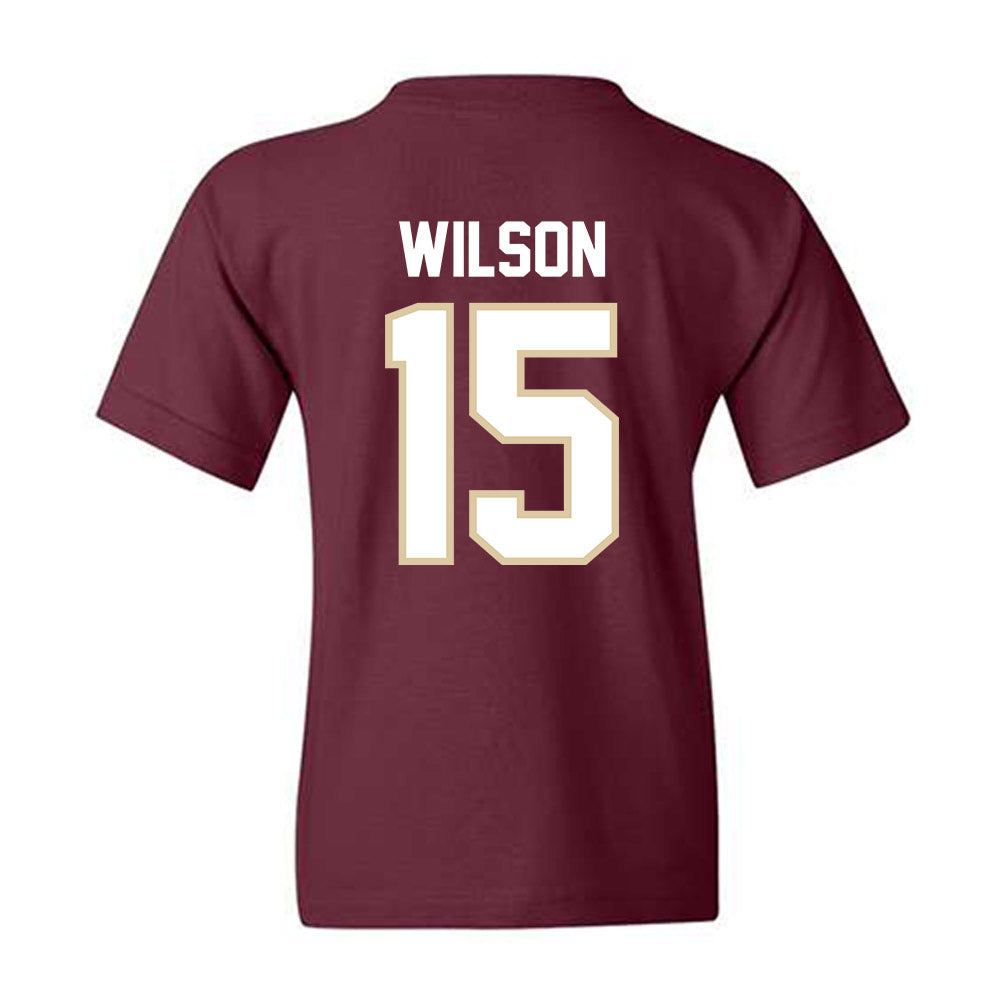 Boston College - NCAA Football : Grayson Wilson - Classic Shersey Youth T-Shirt-1