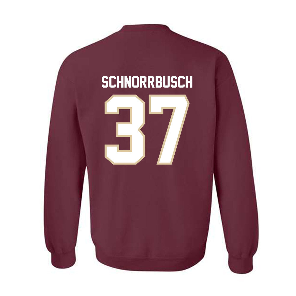Boston College - NCAA Football : Zach Schnorrbusch - Crewneck Sweatshirt