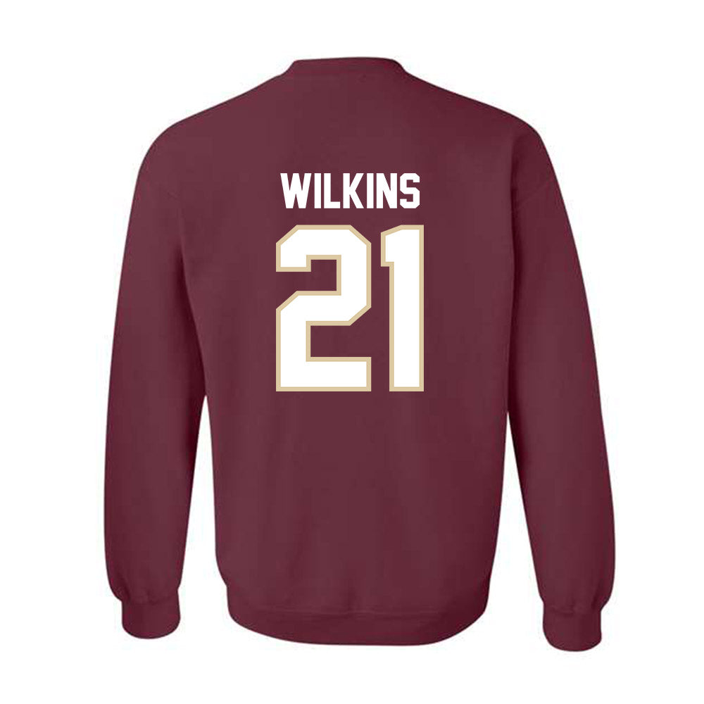 Boston College - NCAA Football : VJ Wilkins - Classic Shersey Crewneck Sweatshirt-1