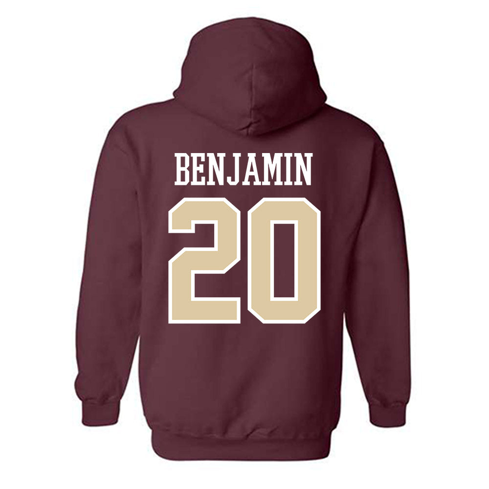 Boston College - NCAA Men's Basketball : Brandon Benjamin - Classic Shersey Hooded Sweatshirt-1