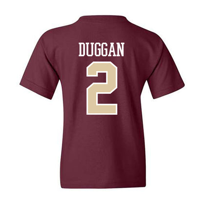 Boston College - NCAA Men's Basketball : Colby Duggan - Classic Shersey Youth T-Shirt-1
