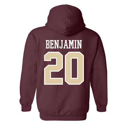 Boston College - NCAA Men's Basketball : Brandon Benjamin - Classic Shersey Hooded Sweatshirt-1