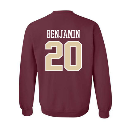 Boston College - NCAA Men's Basketball : Brandon Benjamin - Classic Shersey Crewneck Sweatshirt-1