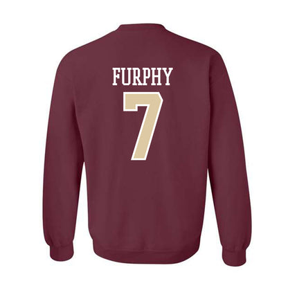 Boston College - NCAA Men's Basketball : Jacob Furphy - Classic Shersey Crewneck Sweatshirt-1