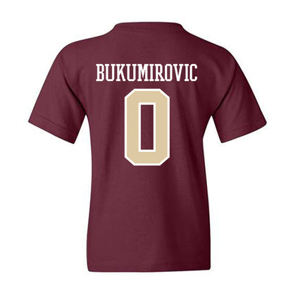 Boston College - NCAA Men's Basketball : Andrija Bukumirovic - Classic Shersey Youth T-Shirt-1