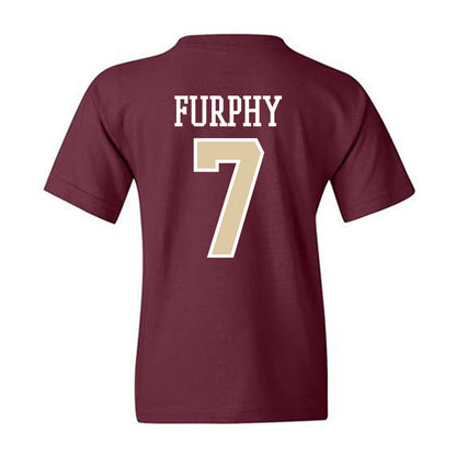 Boston College - NCAA Men's Basketball : Jacob Furphy - Classic Shersey Youth T-Shirt-1