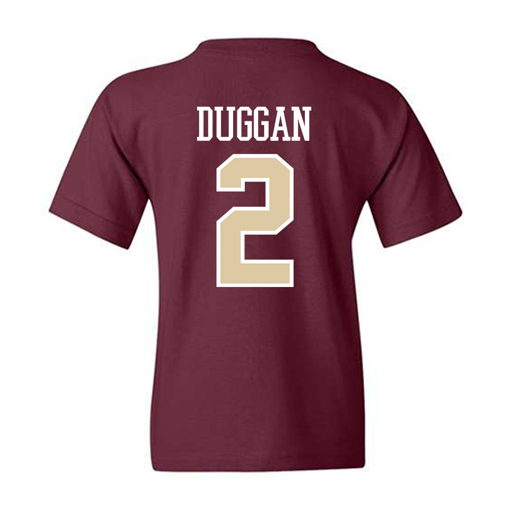 Boston College - NCAA Men's Basketball : Colby Duggan - Classic Shersey Youth T-Shirt-1