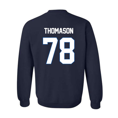BYU - NCAA Football : Ethan Thomason - Classic Shersey Crewneck Sweatshirt-1