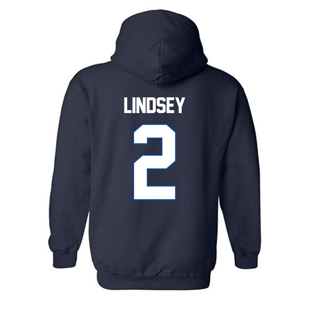 BYU - NCAA Football : Braxton Lindsey - Classic Shersey Hooded Sweatshirt-1