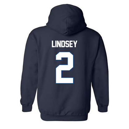 BYU - NCAA Football : Braxton Lindsey - Classic Shersey Hooded Sweatshirt-1