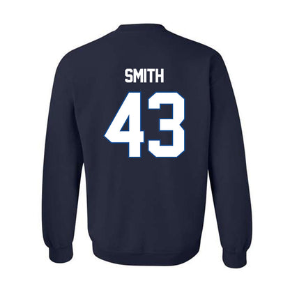 BYU - NCAA Football : Ty Smith - Classic Shersey Crewneck Sweatshirt-1