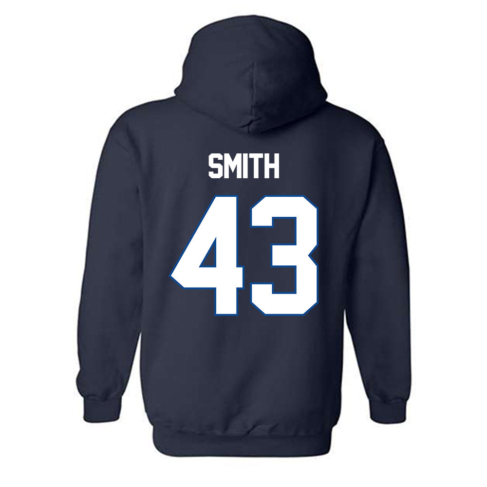 BYU - NCAA Football : Ty Smith - Classic Shersey Hooded Sweatshirt-1