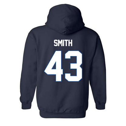 BYU - NCAA Football : Ty Smith - Classic Shersey Hooded Sweatshirt-1