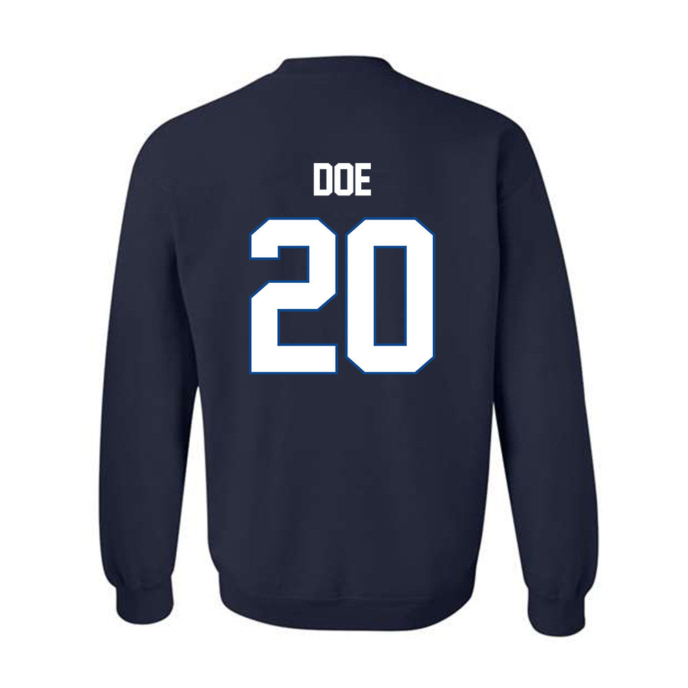 BYU - NCAA Football : Kevin Doe - Classic Shersey Crewneck Sweatshirt-1