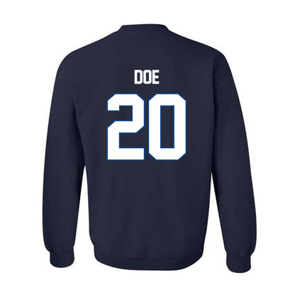 BYU - NCAA Football : Kevin Doe - Classic Shersey Crewneck Sweatshirt-1