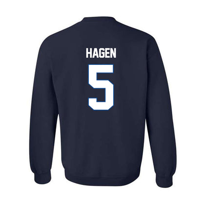 BYU - NCAA Football : Cody Hagen - Classic Shersey Crewneck Sweatshirt-1