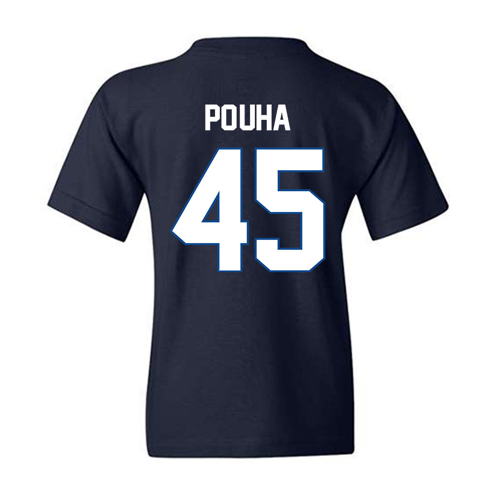 BYU - NCAA Football : Viliami Po'uha - Classic Shersey Youth T-Shirt-1