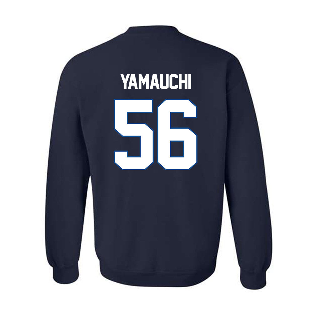 BYU - NCAA Football : Zak Yamauchi - Classic Shersey Crewneck Sweatshirt-1