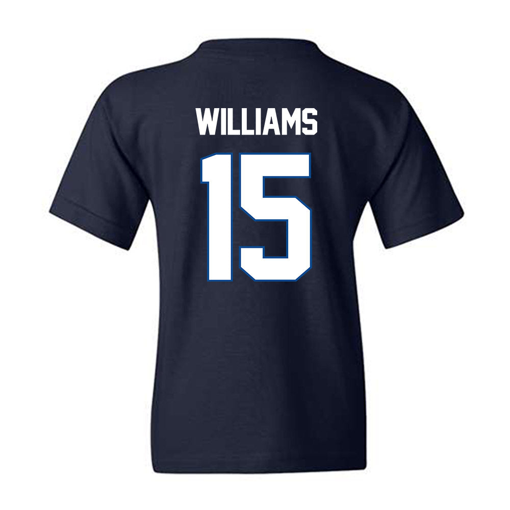 BYU - NCAA Football : Jayven Williams - Classic Shersey Youth T-Shirt-1
