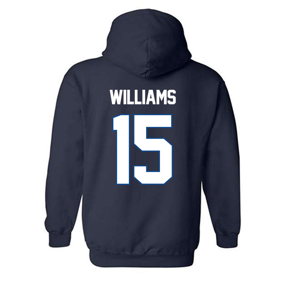 BYU - NCAA Football : Jayven Williams - Classic Shersey Hooded Sweatshirt-1