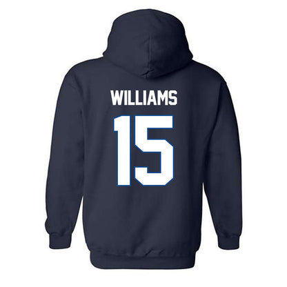 BYU - NCAA Football : Jayven Williams - Classic Shersey Hooded Sweatshirt-1