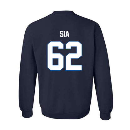 BYU - NCAA Football : Jr Sia - Classic Shersey Crewneck Sweatshirt-1