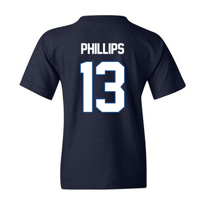 BYU - NCAA Football : Jojo Phillips - Classic Shersey Youth T-Shirt-1
